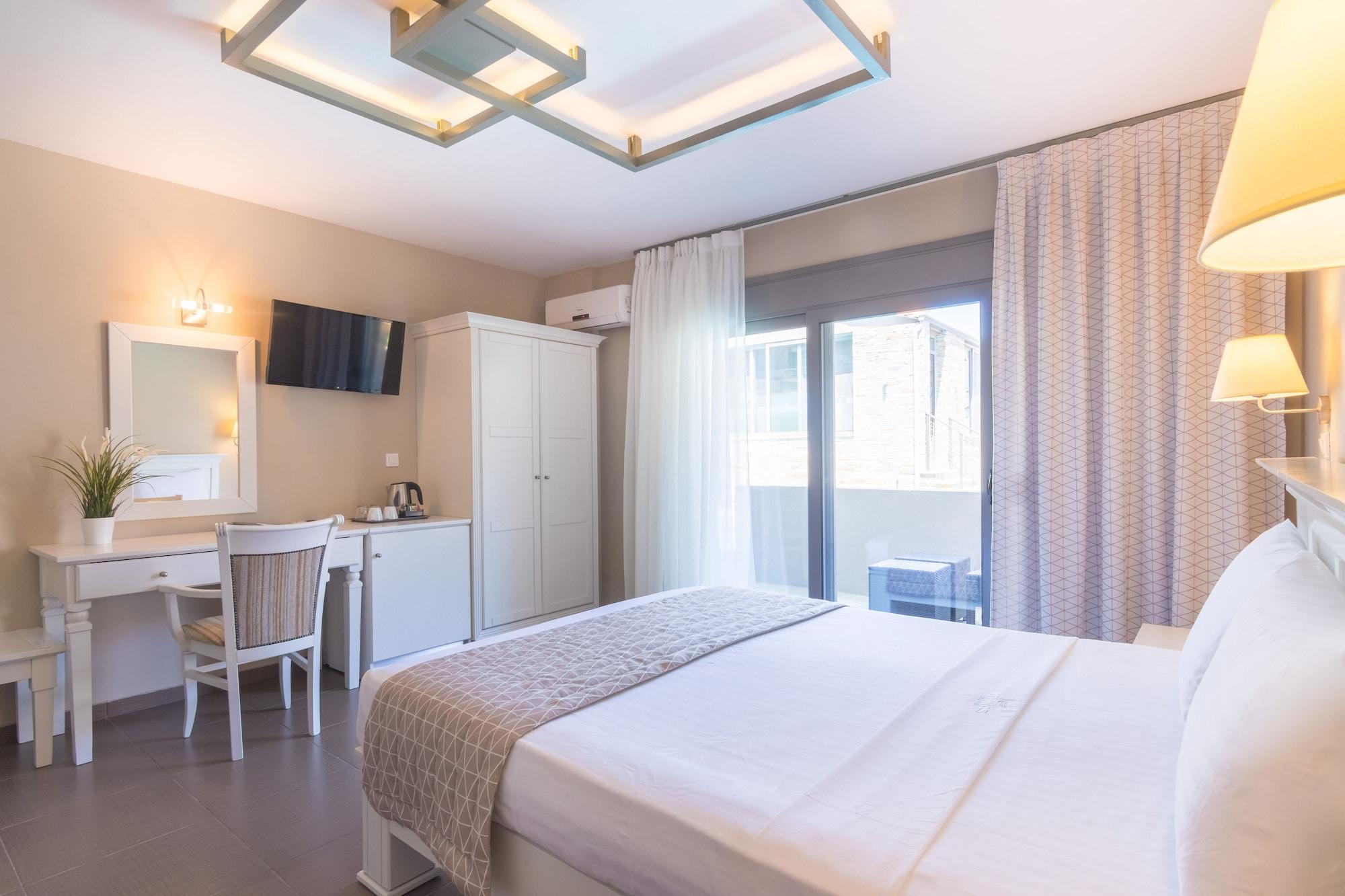 Ntinas Villa With Sea View 스칼라 포타미아스 외부 사진