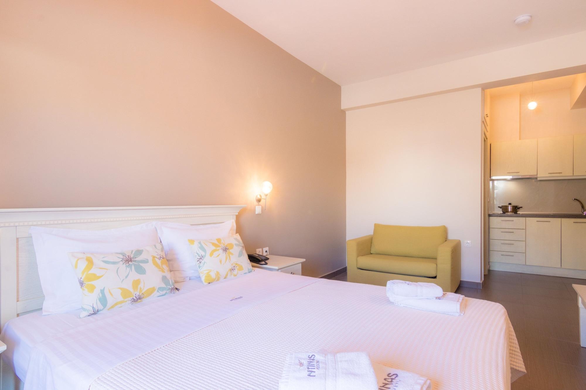 Ntinas Villa With Sea View 스칼라 포타미아스 외부 사진