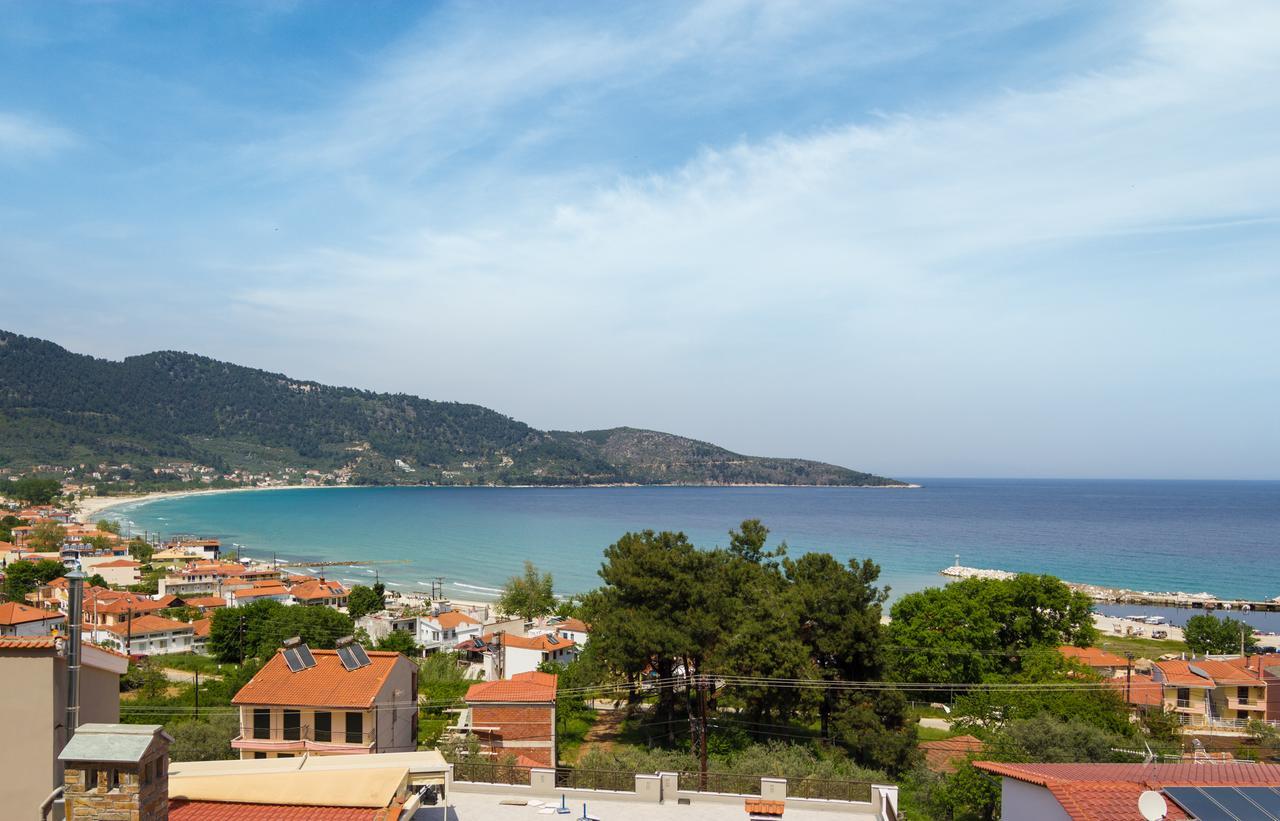 Ntinas Villa With Sea View 스칼라 포타미아스 외부 사진